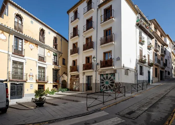 Realejo - Diseno, Confort Y Encanto En El Centro Historico De Appartement Grenade